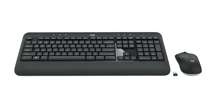 TECLADO-MOUSE COMBO LOGITECH MK540 Negro ADVANCED WIRELESS USB UNIFYING PLUG AND PLAY 920-008673