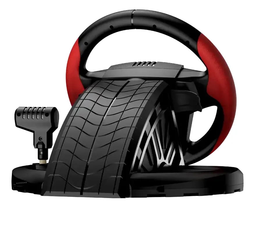 Volante Genius Gx SpeedMaster 270º Racing Wheel Para Pc PS3-4