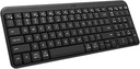 Teclado Logitech K250  inalambrico Compact Bluetooth Wireless Black 920-013445
