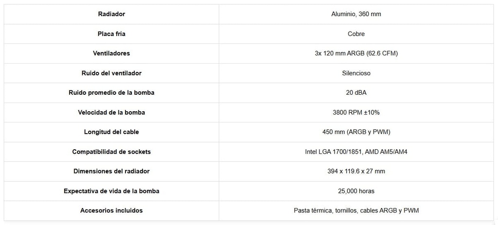 CPU COOLER MSI MAG A13 360MM BLACK ARGB LGA 1700/1851 AMD4 AM5