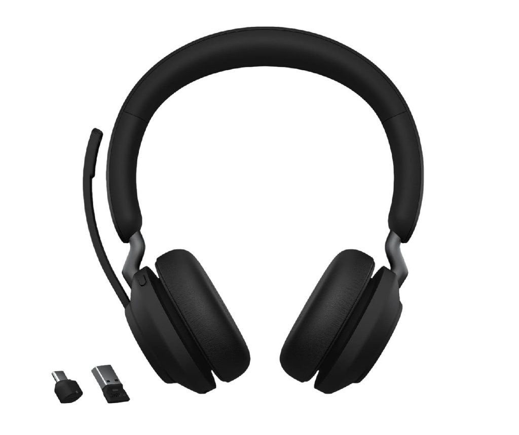 Audifonos Jabra Evolve2 65 LINK380a ms stereo black