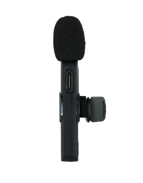 Microfono para Celular - Microfono doble wireless Lavalier con entrada tipo C