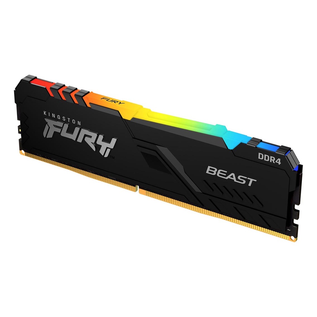 Memoria Ram Kingston 16gb DDR4 3200 RGB Beast CL16 PN KF432C16BBA-16 