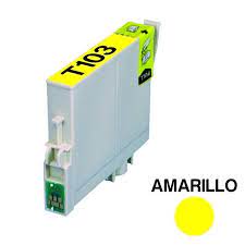 Cartucho Epson 103 Amarillo /t40w tx515 tx600 T1110 tx550w, T103420 