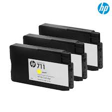 Cartucho HP 711 Yellow Ink Cart. T120/ T520 29ml S-CZ132A