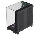 Case Gaming Gamemax Infinity Pro Black ATX con Vidrio Templado y USB tipo C