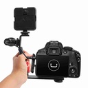 Kit UnnoTekno influencer Pro + vlogging kit Compatible con teléfonos y cámaras PH1902BK