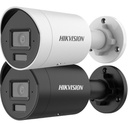 Hikvision DS-2CD2083G2-LI2U 8MP Cámara de red tipo bala fija inteligente híbrida Acusense con luz - Micrófono incorporado - 8MP