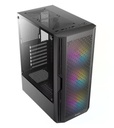 CASE ANTEC AX20 EXTREME MID TOWER RGB 3X120MM FIXED FRONT + 1X120MM FIXED REAR + 1X120MM FIXED PSU