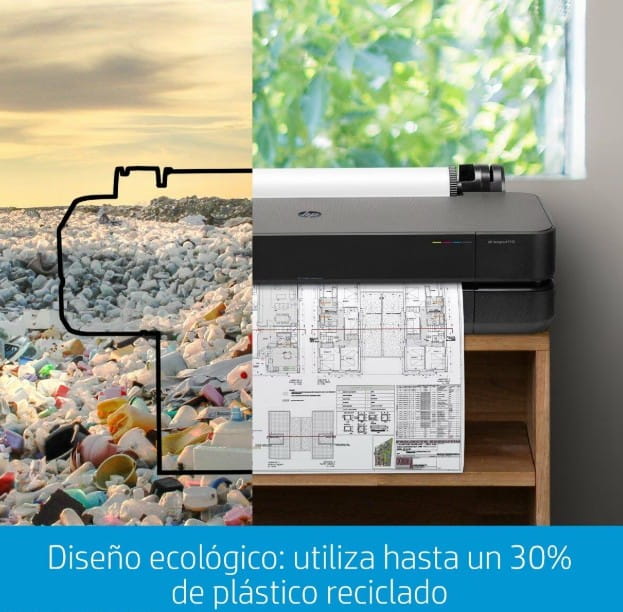 Plotter HP DesignJet T250 24-in Printer 5HB06A#B1K