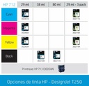 Plotter HP DesignJet T250 24-in Printer 5HB06A#B1K