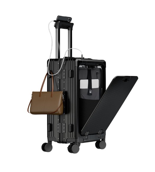 Maleta Premiun Klip Xtreme GlobeBizman KNL-500 para laptop de 15,6" candado de combinacion