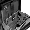 Maleta Premiun Klip Xtreme GlobeBizman KNL-500 para laptop de 15,6" candado de combinacion