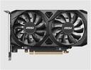 TARJETA DE VIDEO MSI GEFORCE RTX 3050 VENTUS 2X 6GB GDDR6 96bit HDMI DP PCIe 4.0 2VENT 912-V812-201