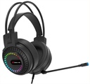 Audífonos Xtrike-Me HP-318 Estéreo con Micrófono, RGB, USB + Jack 3.5mm, Cable 1.8m Negro