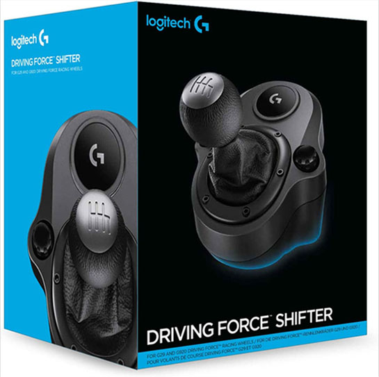 Palanca Logitech DRIVING FORCE SHIFTER PARA VOLANTES DE CARRERAS G29 Y G920   941-000119