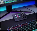 Stream Deck LCD Primus Imperium 6T con 6 Teclas Macro LCD 3 Botones y 3 Perillas PSD-60BK