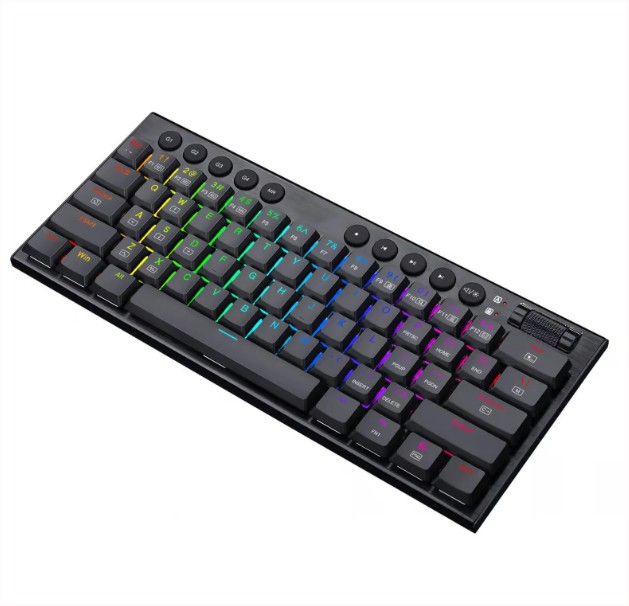 TECLADO GAMING REDRAGON HORUS MINI PRO K632RGB-PRO RED RGB 60% SWITCH RED 2.4GHZ/BT/USB-C