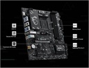 MAINBOARD MSI B550M GAMING PLUS WIFI6E AM4 DDR4 4 SLOTS PCIe 4.0 HDMI mATX