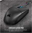 Mouse Corsair KATAR PRO WIRED GAMING 12000DPI ULTRALIGERO NEGRO CH-930C011-NA