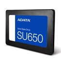 Disco Duro Sólido Adata 1TB SU650 2,5Inch SATA III Hasta 520MB/s ASU650SS-1TT-R