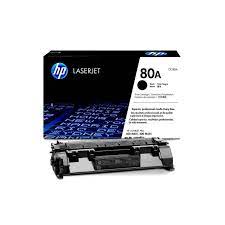 Toner HP 80A Black Toner Cartridge codigo S-CF280A