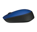 Mouse Logitech wireles M170 Inalambrico Azul   910-004800