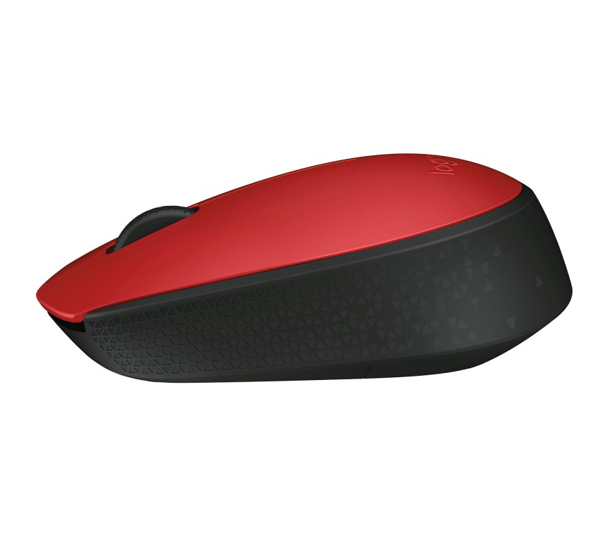 Mouse Logitech wireles M170 Inalambrico rojo