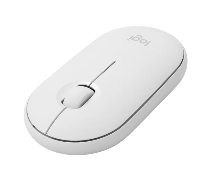 Mouse Logitech wireles M350 Pebble White  910-005770