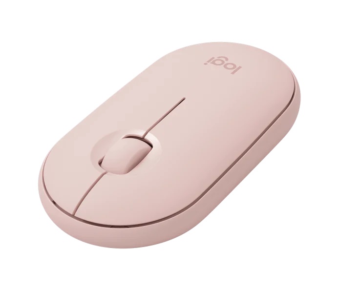 Mouse Logitech wireles M350 Pebble Rose 910-005769