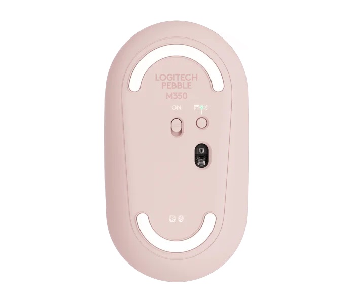 Mouse Logitech wireles M350 Pebble Rose 910-005769