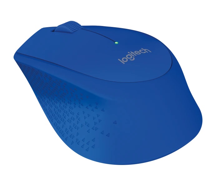 Mouse Logitech wireles M280 Inalambrico azul