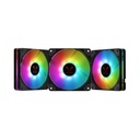 QUIET STORM RGB 120.0 mm Fan Kit, Addressable LED,ASUS/Gigabyte/MSI compatible FRGB120-QS168X