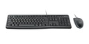 Teclado + Mouse Logitech Mk120 combo black