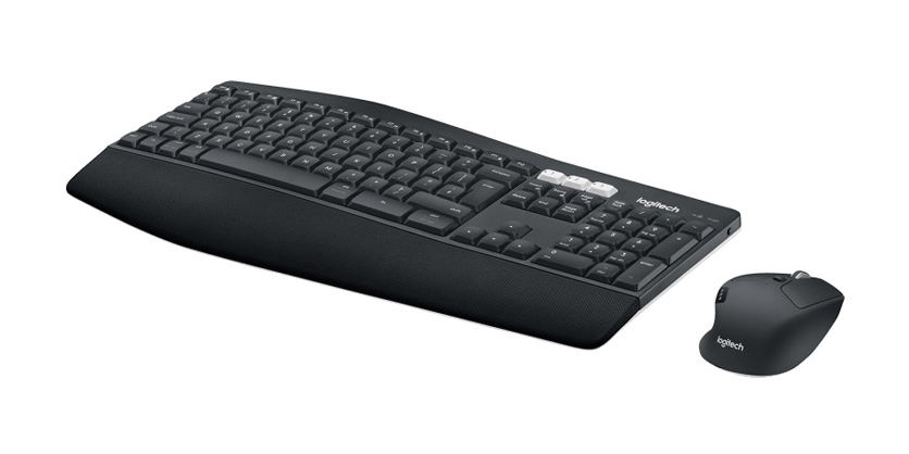 Teclado + Mouse inalambrico Logitech Mk850 combo black Español