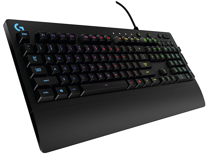 Teclado Logitech Gaming G213 Prodigy RGB con iluminacion 920-008084