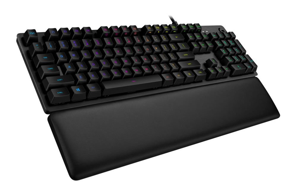 Teclado Logitech Gaming G513 Carbon Mecanico Version Black RGB GX-Brown Tactile 920-009322