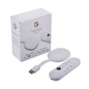 [LT0422] Chromecast 4 con Google Tv Blanco-nieve Wifi Bt Dollby Vision Hdr10 Hdmi Alimentador Usb-c