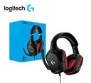 Audifono Logitech G332 Gaming Black/Red Multiplataforma  981-000755