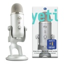 Microfono Logitech Blue Yeti SILVER 988-000103