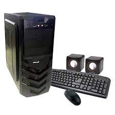 Case combo Altek ATX 4200 Black Teclado*Mouse-Parlantes