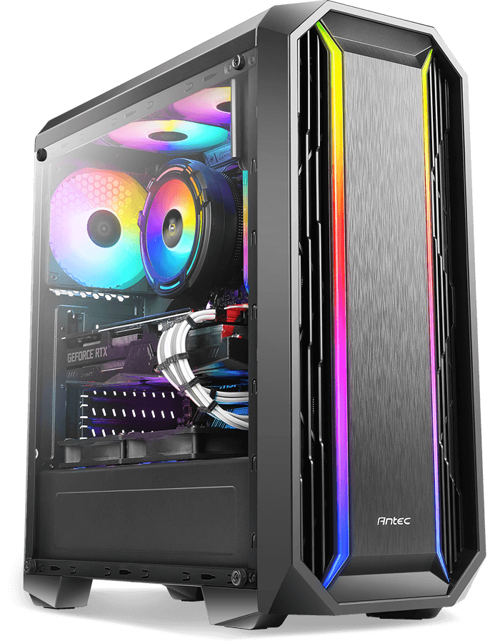 Case Antec Gamer NX201 MID-TOWER 1x120 REAR