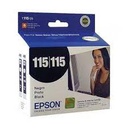 Cartucho Epson 115 Negro /t40w tx515 tx600 T1110 tx550w, T1151