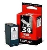 Cartucho Lexmark Black # 34