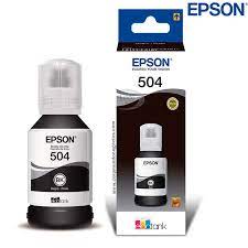 Tinta EPSON STYLUS 504 Negro para L4150/L4160/L6161/L6171/L6191   T504120-AL