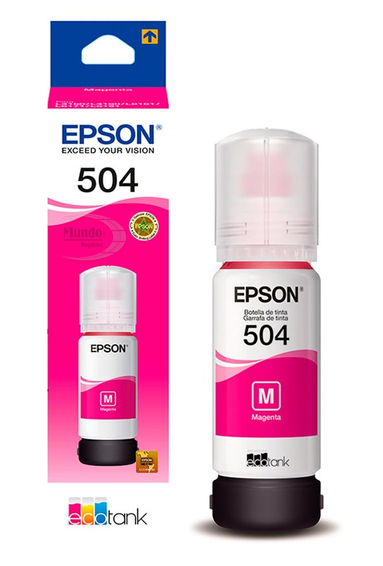 Tinta EPSON STYLUS 504 Magenta para L4150/L4160/L6161/L6171/L6191