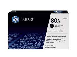 Toner HP 80A Black Toner Cartridge codigo S-CF280A