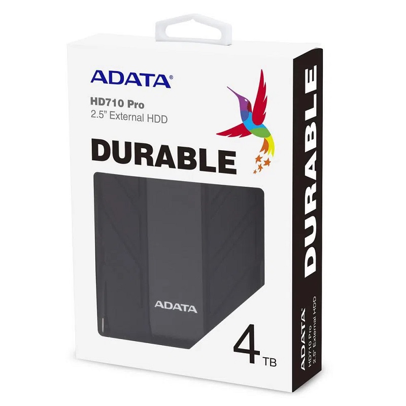 Disco Duro Externo Adata 4tb HD710 USB3,0 Black Antishock Water Resist