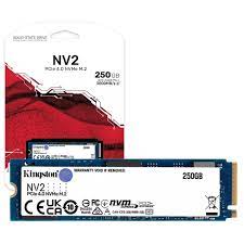 SSD Kingston NV2 M.2 de 250Gb NVME PCIe Gen4.0 SNV2S-250G 