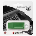 Flash Kingston 32GB Datatraveler Exodia Verde USB 3,2